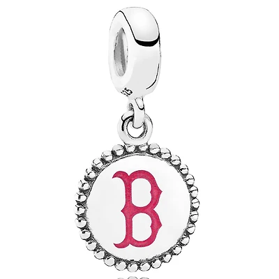Women's Pandora Boston Red Sox Color Dangle Charm