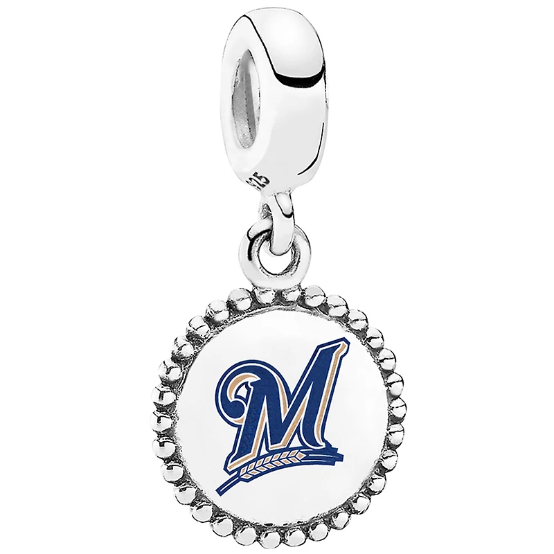 Women's Pandora Milwaukee Brewers Color Dangle Charm