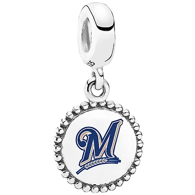 Women's Pandora Milwaukee Brewers Color Dangle Charm