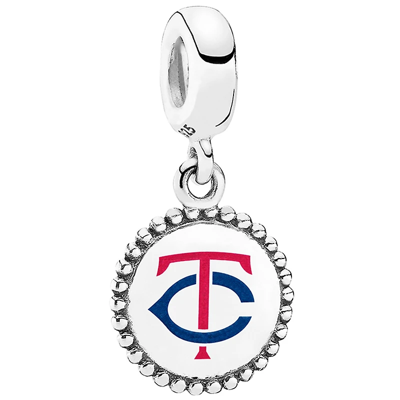 Women's Pandora Minnesota Twins Color Dangle Charm