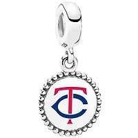 Women's Pandora Minnesota Twins Color Dangle Charm