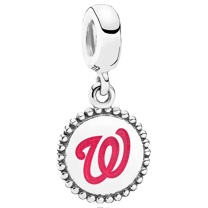 Women's Pandora Washington Nationals Color Dangle Charm
