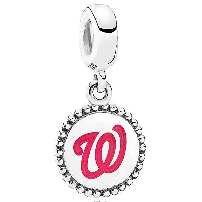 Women's Pandora Washington Nationals Color Dangle Charm