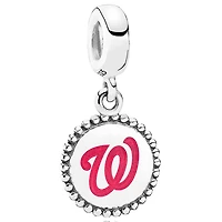 Women's Pandora Washington Nationals Color Dangle Charm