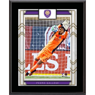 Pedro Gallese Orlando City SC 10.5" x 13" Sublimated Player Plaque