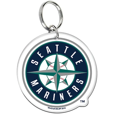 WinCraft Seattle Mariners Premium Team Acrylic Key Ring