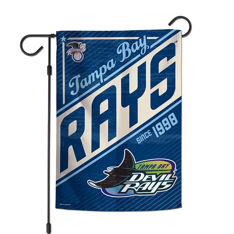 WinCraft Tampa Bay Rays Team 2-Sided 12'' x 18'' Garden Flag
