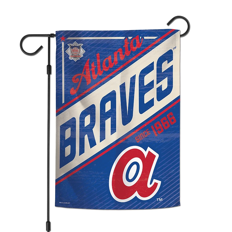 WinCraft Atlanta Braves Team 2-Sided 12'' x 18'' Garden Flag