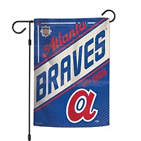 WinCraft Atlanta Braves Team 2-Sided 12'' x 18'' Garden Flag