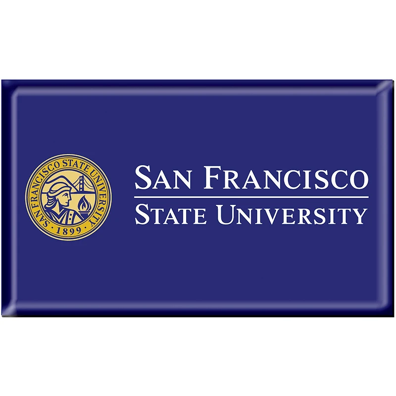 WinCraft San Francisco State Gators 3'' x 5'' Domed Magnet