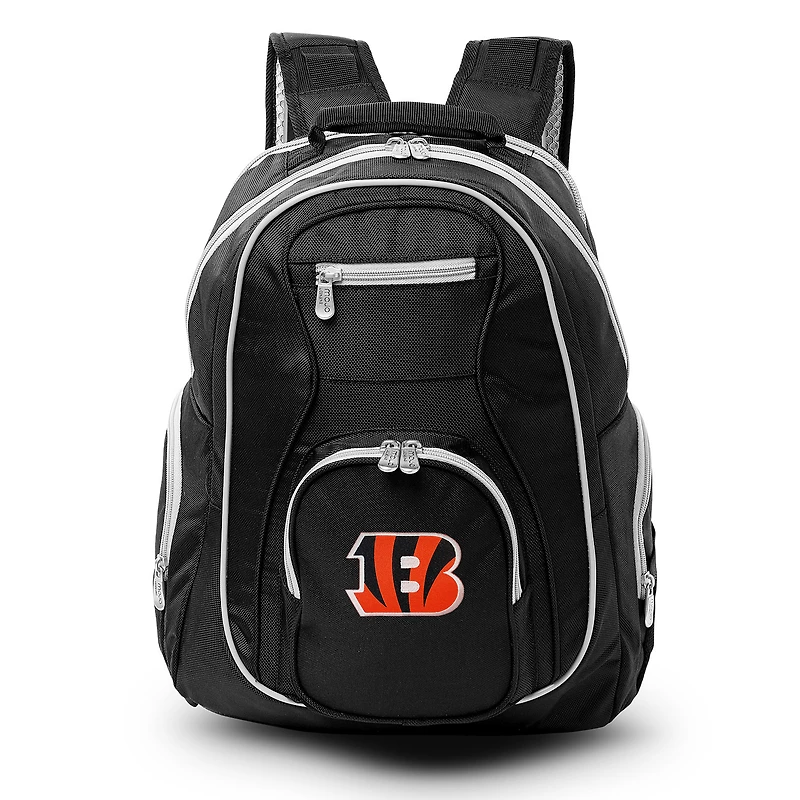MOJO Black/Gray Cincinnati Bengals Premium Color Trim Backpack