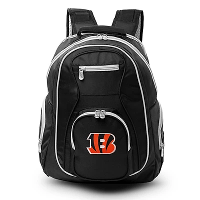 MOJO Black/Gray Cincinnati Bengals Premium Color Trim Backpack
