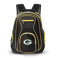 MOJO Black/Yellow Green Bay Packers Premium Color Trim Backpack