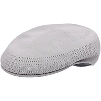 Men's Kangol Gray Tropic 504 Vent-Air Ivy Fitted Hat
