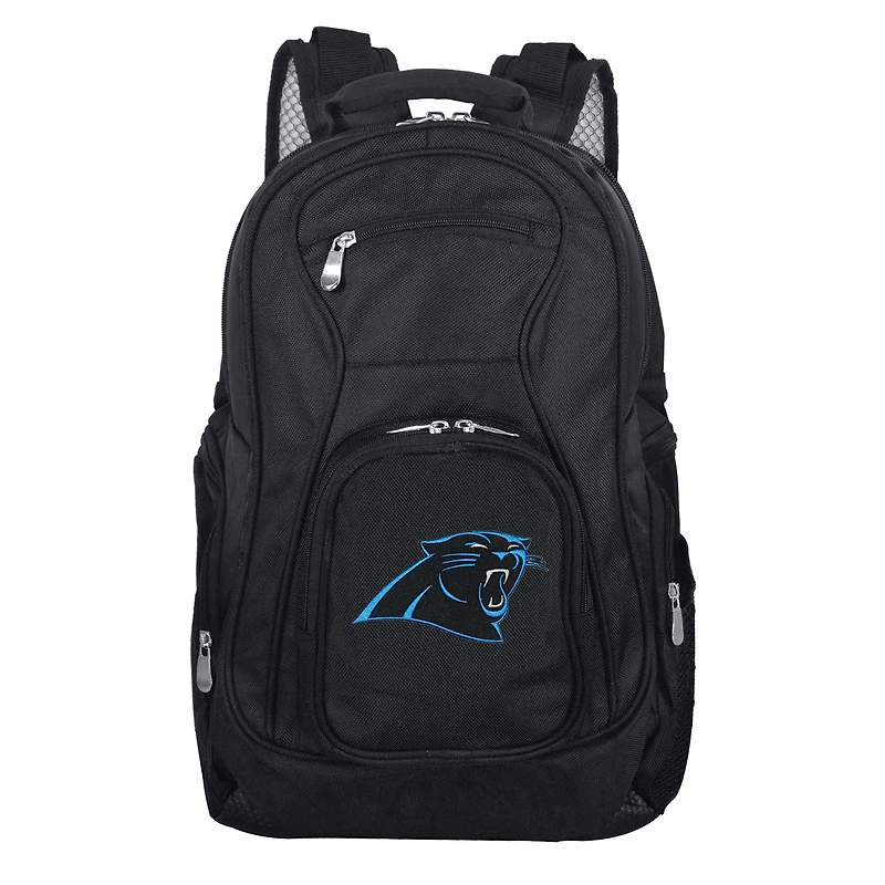 MOJO Black Carolina Panthers Premium Laptop Backpack