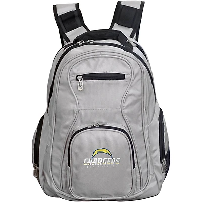 MOJO Gray Los Angeles Chargers Premium Laptop Backpack