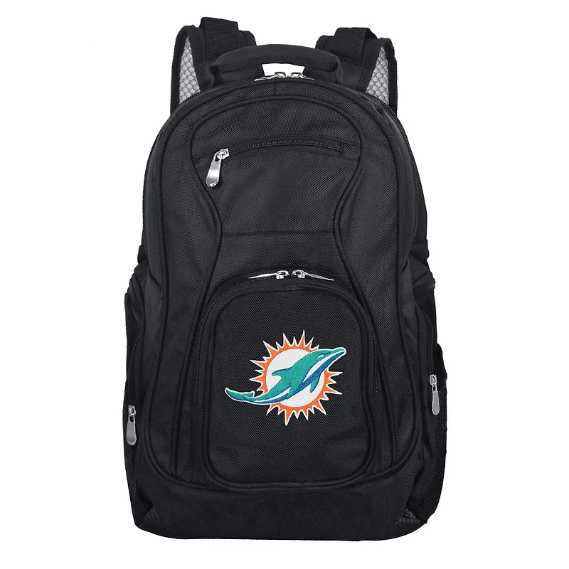 MOJO Black Miami Dolphins Premium Laptop Backpack