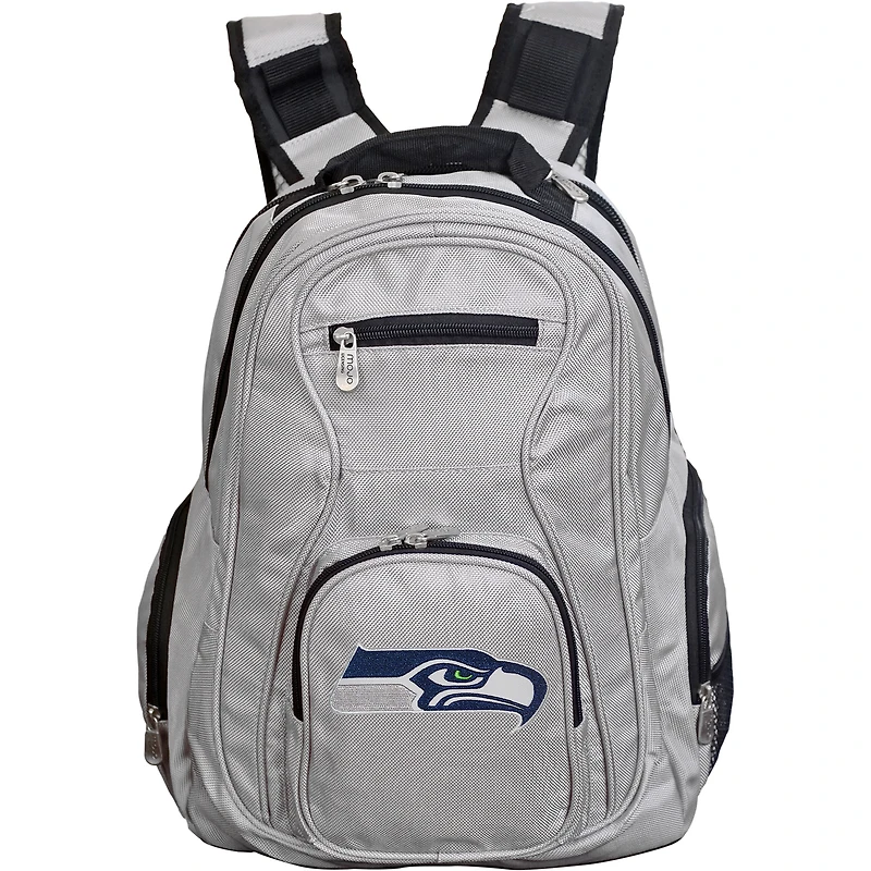 MOJO Gray Seattle Seahawks Premium Laptop Backpack