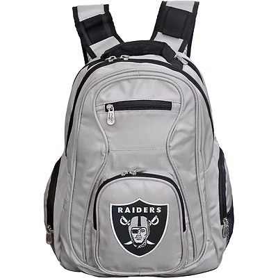 MOJO Gray Las Vegas Raiders Premium Laptop Backpack