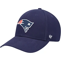 Preschool '47 Navy New England Patriots Basic Team MVP Adjustable Hat