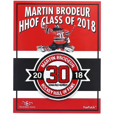 Martin Brodeur New Jersey Devils Hall of Fame Patch