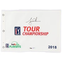 Tiger Woods Autographed 2018 PGA Tour Championship Pin Flag - Limited Edition of 500 - Upper Deck