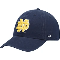Men's '47 Navy Notre Dame Fighting Irish Clean Up Adjustable Hat