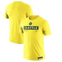 Nike Yellow Seattle Storm Practice T-Shirt