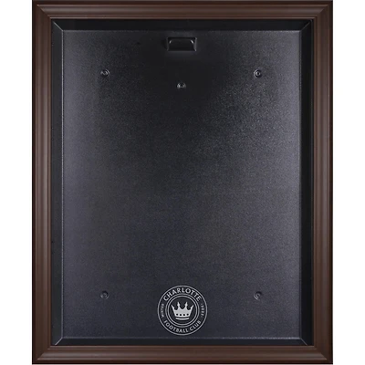 Charlotte FC Brown Framed Team Logo Jersey Display Case