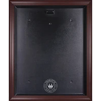 Charlotte FC Mahogany Framed Team Logo Jersey Display Case