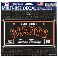 WinCraft San Francisco Giants 2.5" x 5" 2020 Spring Training Multi-Use Decal