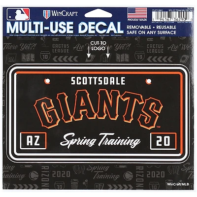 WinCraft San Francisco Giants 2.5" x 5" 2020 Spring Training Multi-Use Decal