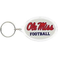 WinCraft Ole Miss Rebels Football Oval Key Ring