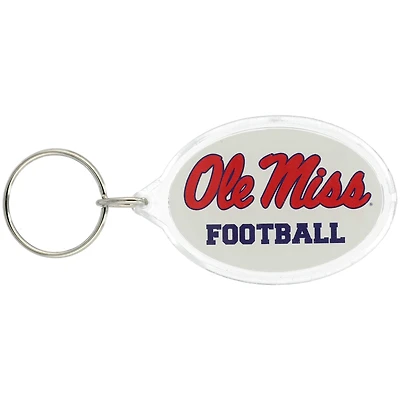 WinCraft Ole Miss Rebels Football Oval Key Ring