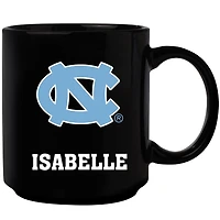 Black North Carolina Tar Heels 11oz. Personalized Mug