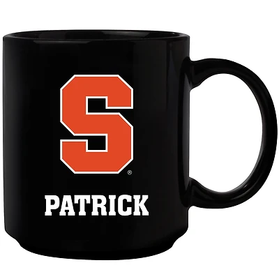 Black Syracuse Orange 11oz. Personalized Mug
