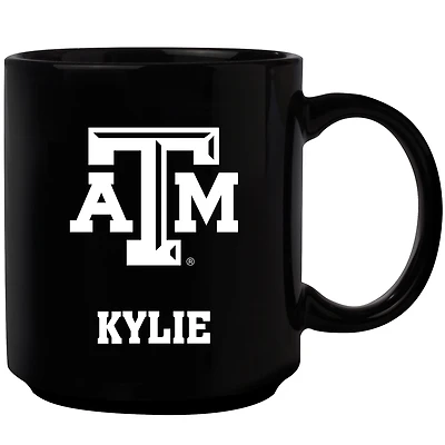 Black Texas A&M Aggies 11oz. Personalized Mug