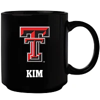 Black Texas Tech Red Raiders 11oz. Personalized Mug