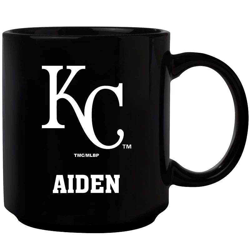 Black Kansas City Royals 11oz. Personalized Mug