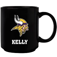 Black Minnesota Vikings 11oz. Personalized Mug