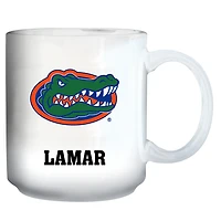White Florida Gators 11oz. Personalized Mug