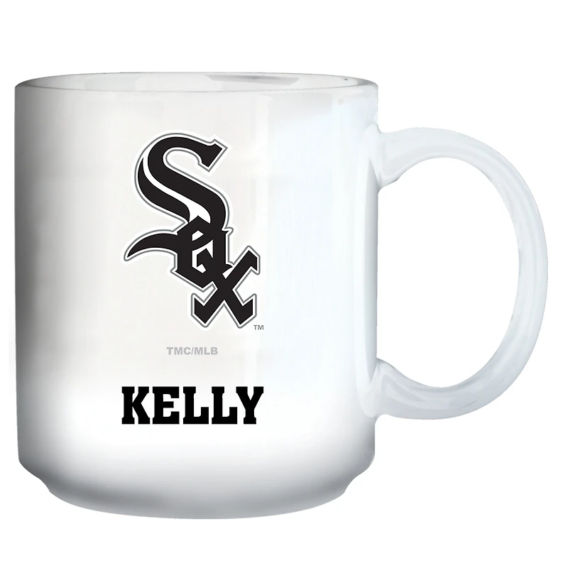 White Chicago White Sox 11oz. Personalized Mug