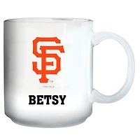 White San Francisco Giants 11oz. Personalized Team Mug