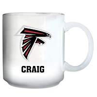 White Atlanta Falcons 11oz. Personalized Mug
