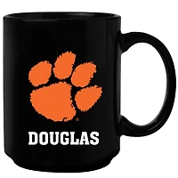Black Clemson Tigers 15oz. Personalized Mug