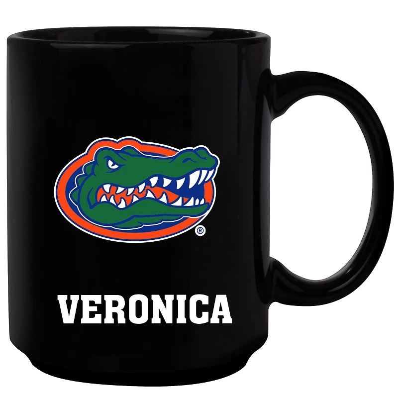 Black Florida Gators 15oz. Personalized Mug