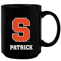 Black Syracuse Orange 15oz. Personalized Mug