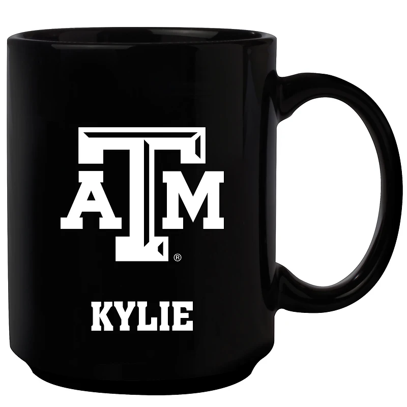 Black Texas A&M Aggies 15oz. Personalized Mug