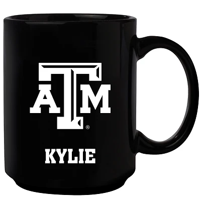 Black Texas A&M Aggies 15oz. Personalized Mug