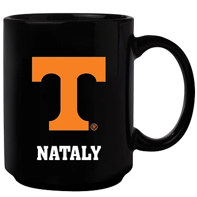 Black Tennessee Volunteers 15oz. Personalized Mug